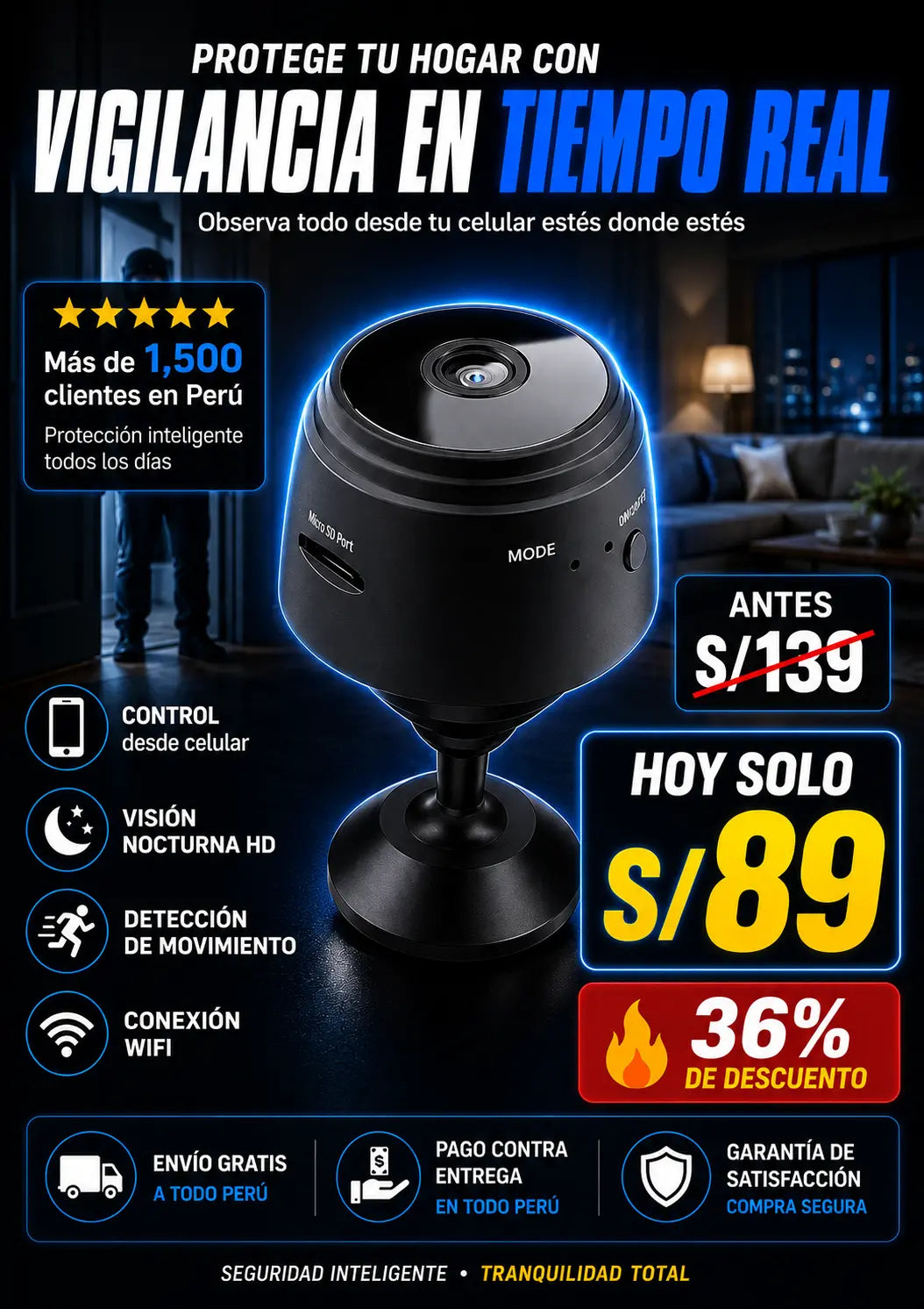 Mini cámara espía