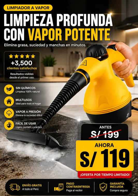 limpiador a vapor pro Max